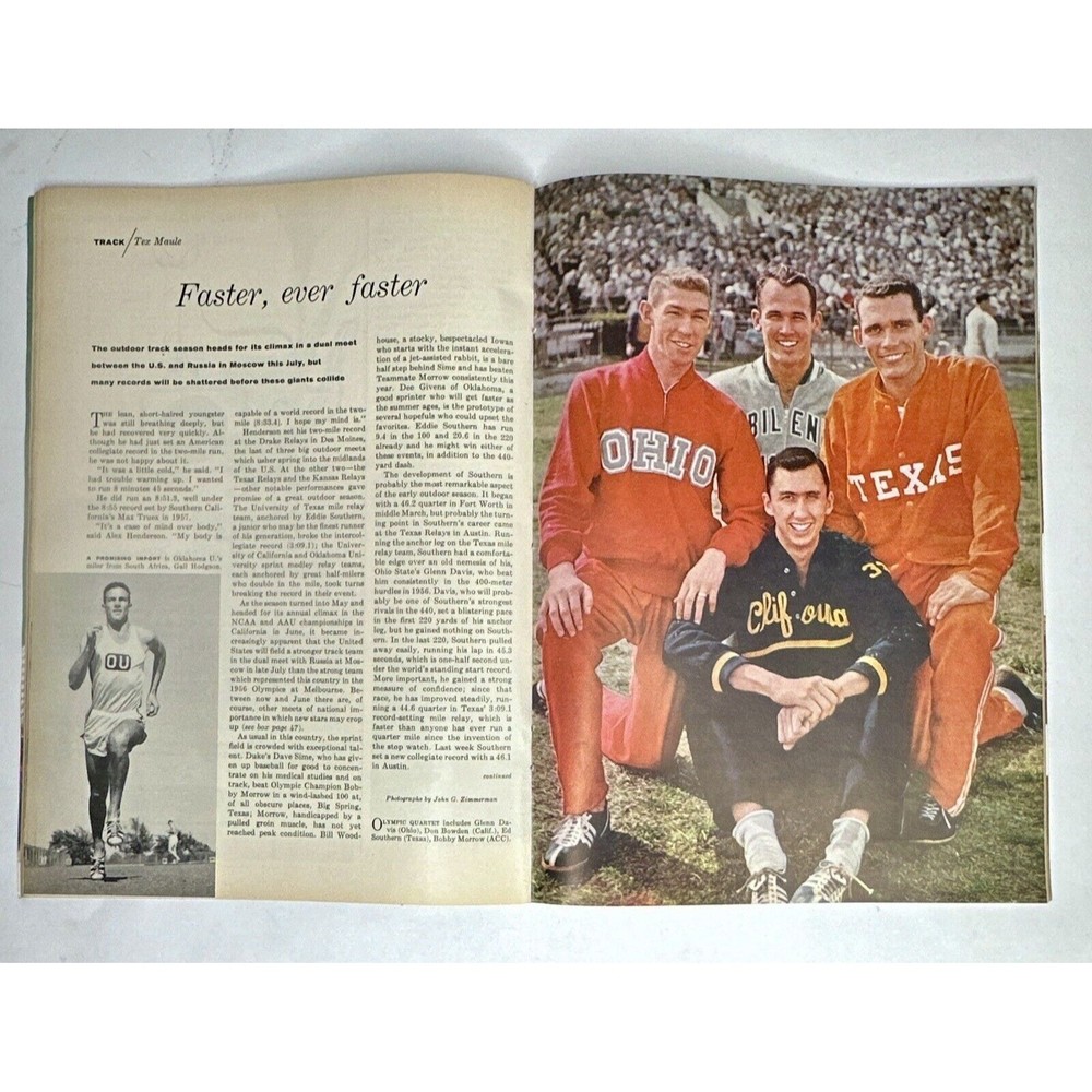 Sports Illustrated May 12 1958 Americas Cup Carleton Mitchell - Picture 11 of 14